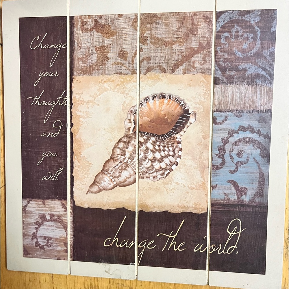EUC. Kirkland’s Brand Motivational Wall Decor.